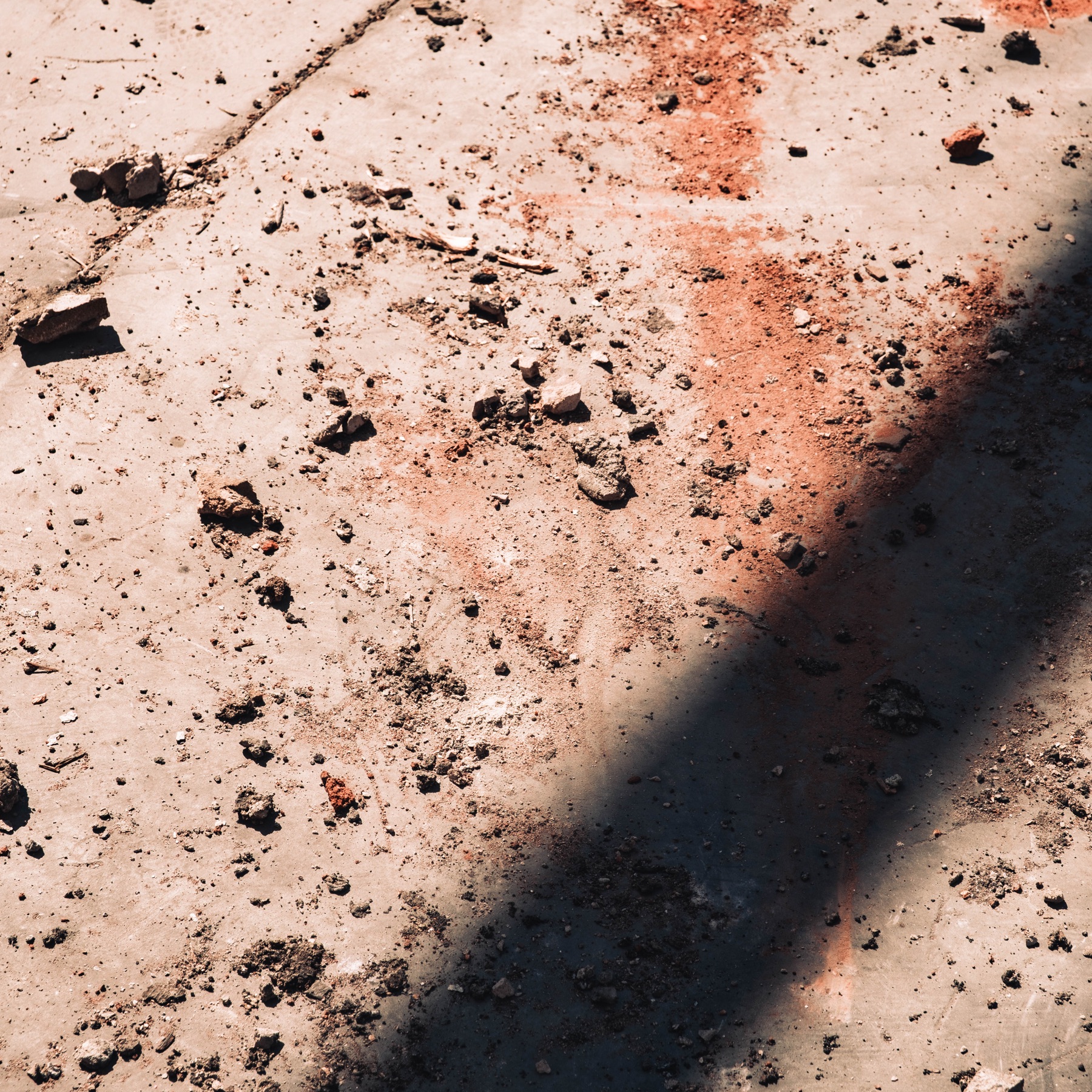 Close view of the marked ground inside the Club Mona venue