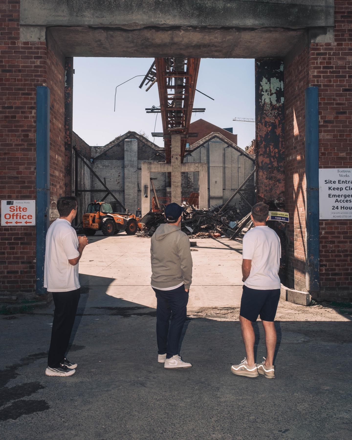 Club Mona founders entering the future venue