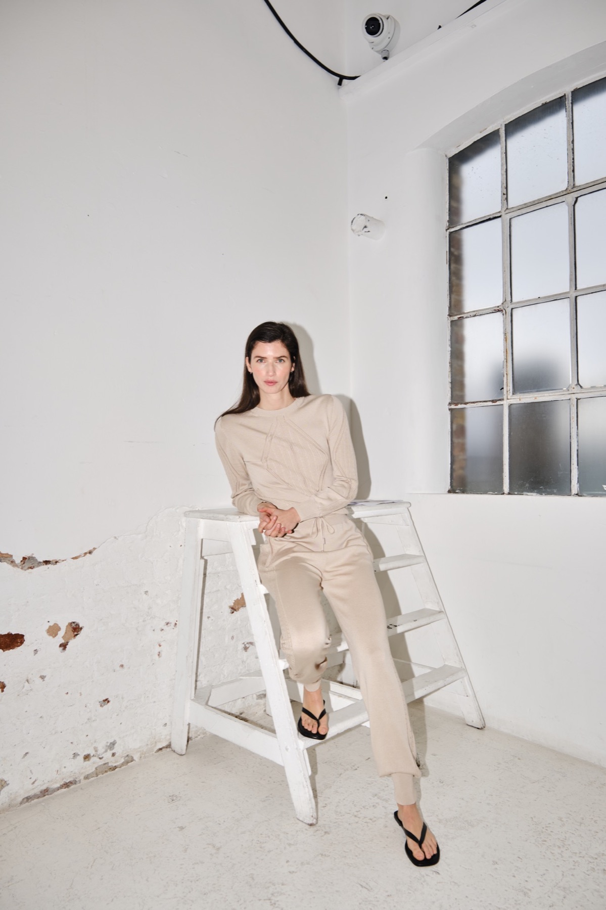 Production detail from the Emello SS26 campaign shoot