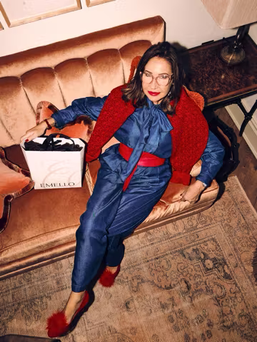 Emello fashion campaign portrait